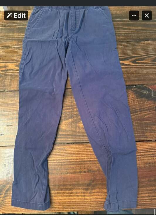 Gap Other - Gap Kids Navy Blue Pull-On Elastic Waist Casual Pants Size XL 14-16